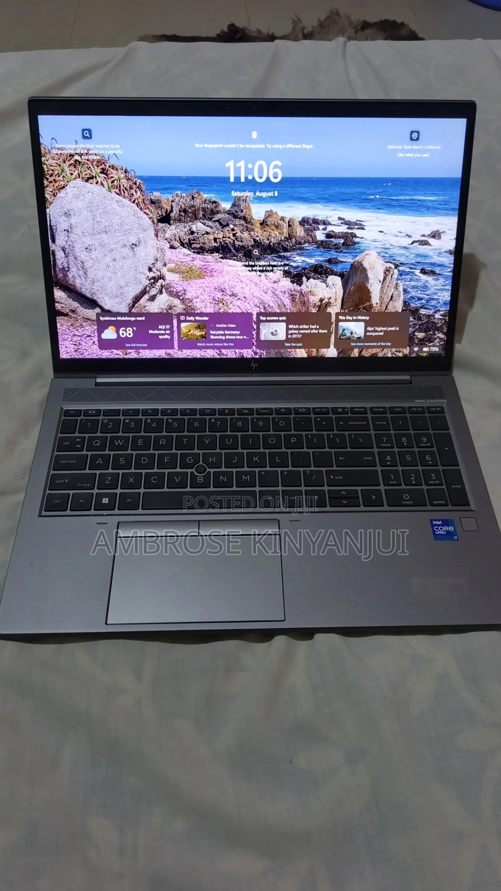 New Laptop HP ZBook Firefly G8 32GB Intel Core 7 SSD 512GB
