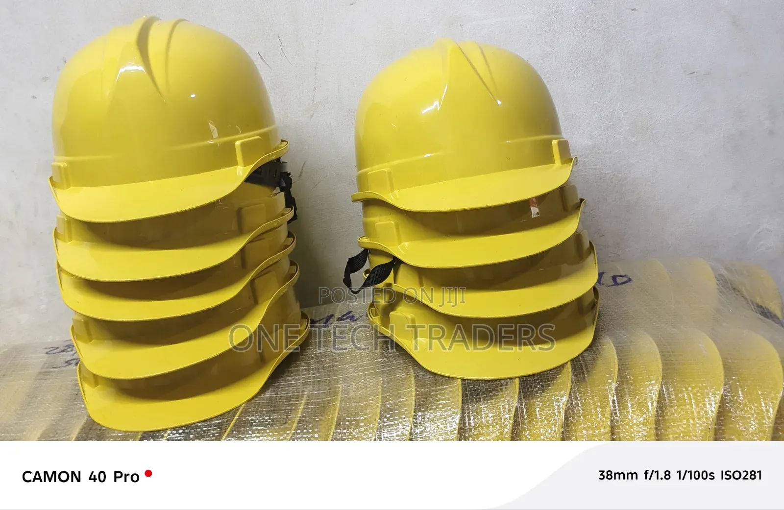 Construction Helmets - Yellow