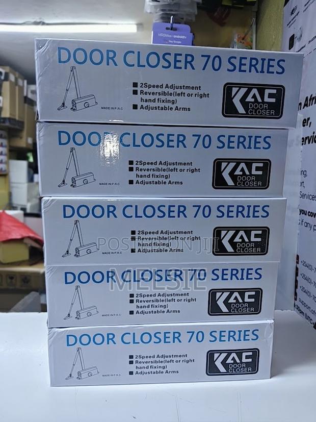 KAC Heavy Duty Door Closer Automatic Closing System With Adjustable Ar