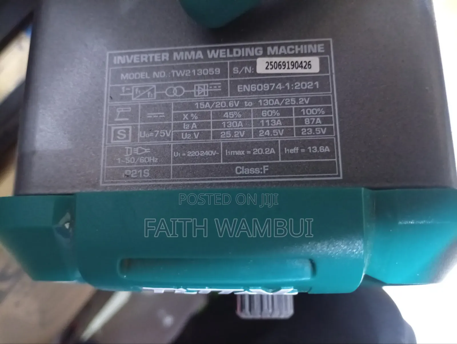 Powerful Professional 130A Total Inverter Mma Welding Machine