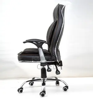 Office Desk : PU Leather Executive Staff Chair
