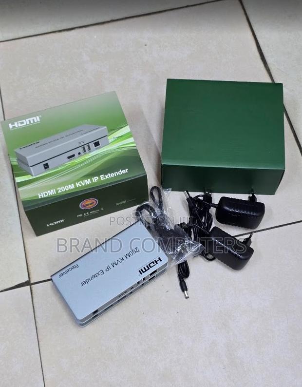 200m KVM Hdmi Extender Over Ethernet Cable With USB Port - main view
