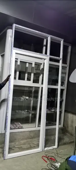 8ft Aluminium Swing Door