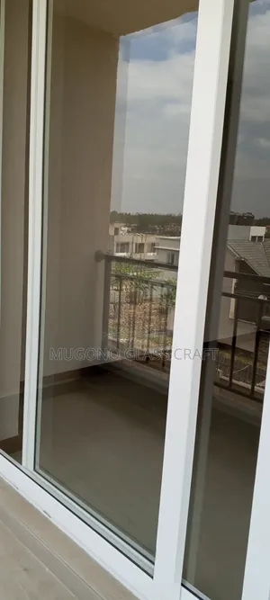 8ft Aluminium Swing Door