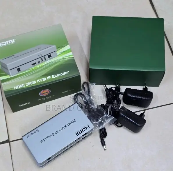200m KVM Ip Extender, Over Ip Ethernet Cat6 Transmitter Receiver