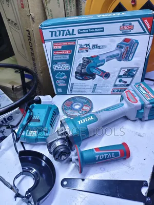 Total 20v Cordless Angle Grinder/Brushless Motor