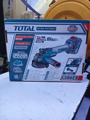 Total 20v Cordless Angle Grinder/Brushless Motor