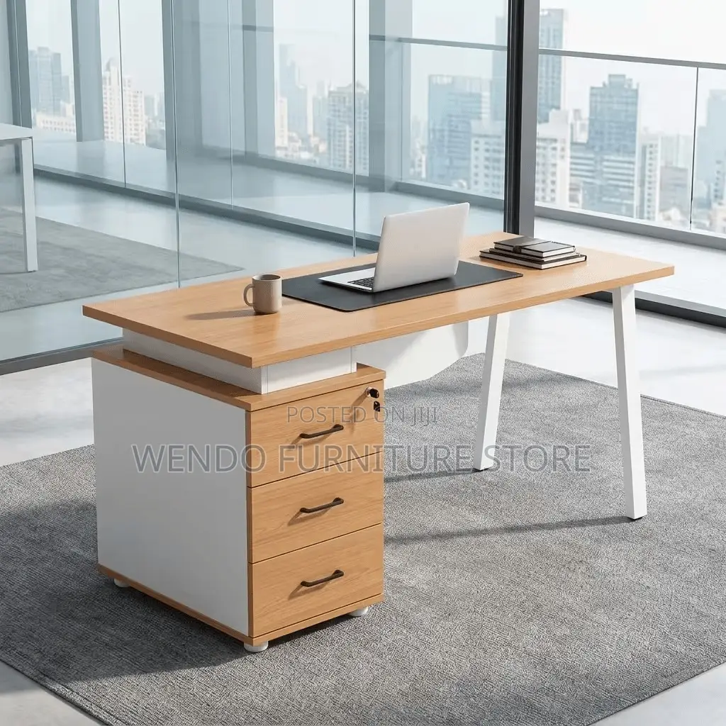 Office Desk; 120cm Home Office Modern Style PC Table