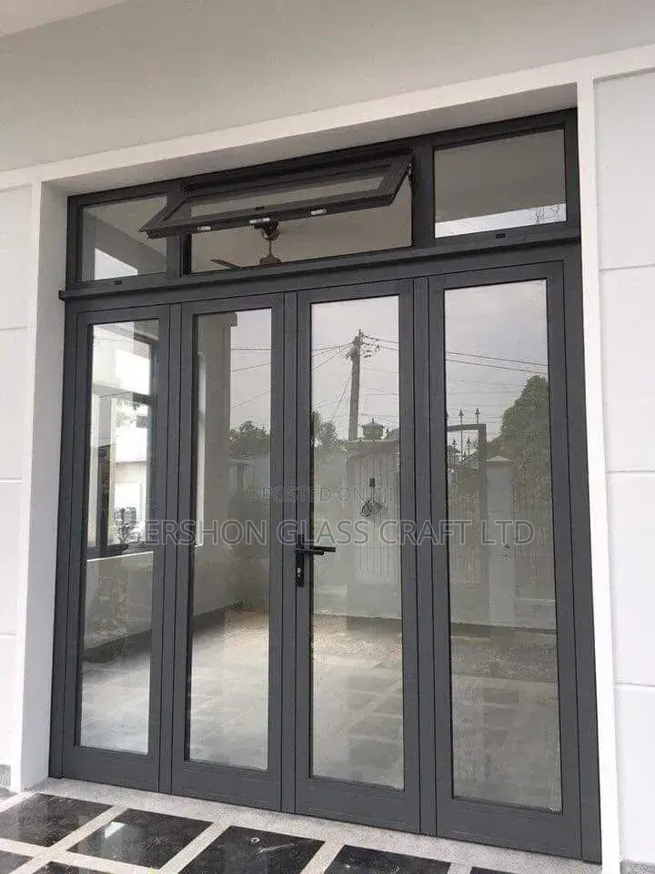 Modern Aluminium Windows With Reflective Glass