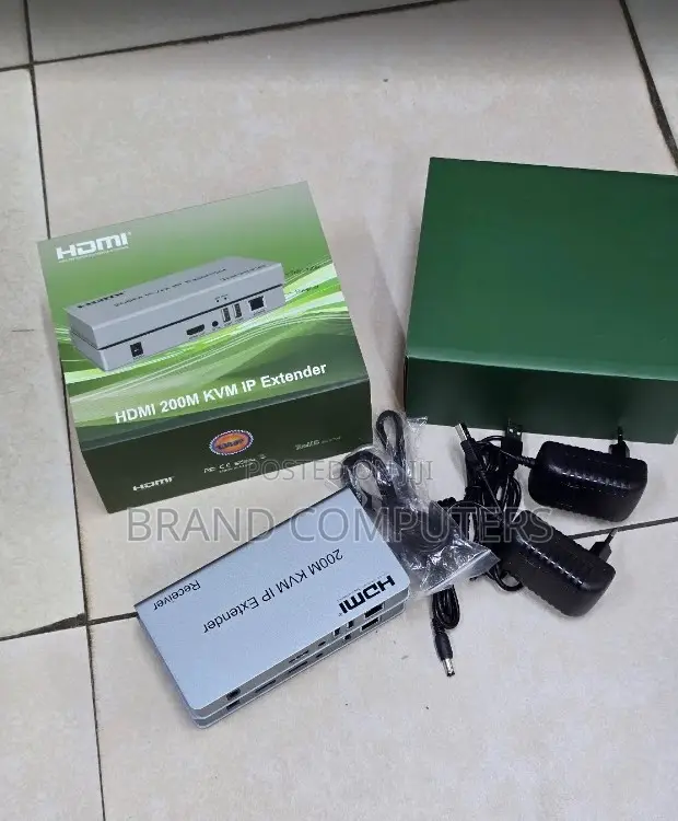 HDMI H.264 200M KVM IP Extender – Transmitter Receiver Kit