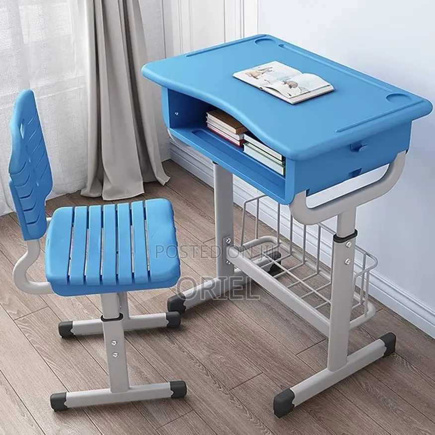 Kids Study Set : Height-Adjustable Kids Desk Chair