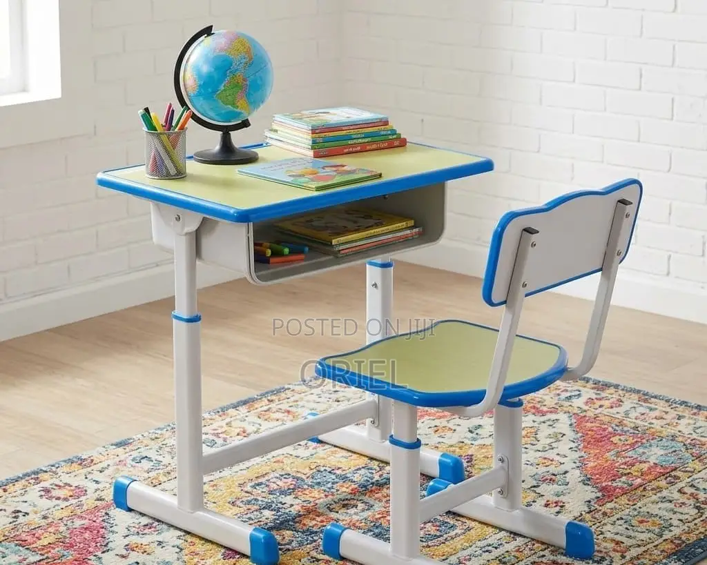 Kids Study Set : Height-Adjustable Kids Desk Chair
