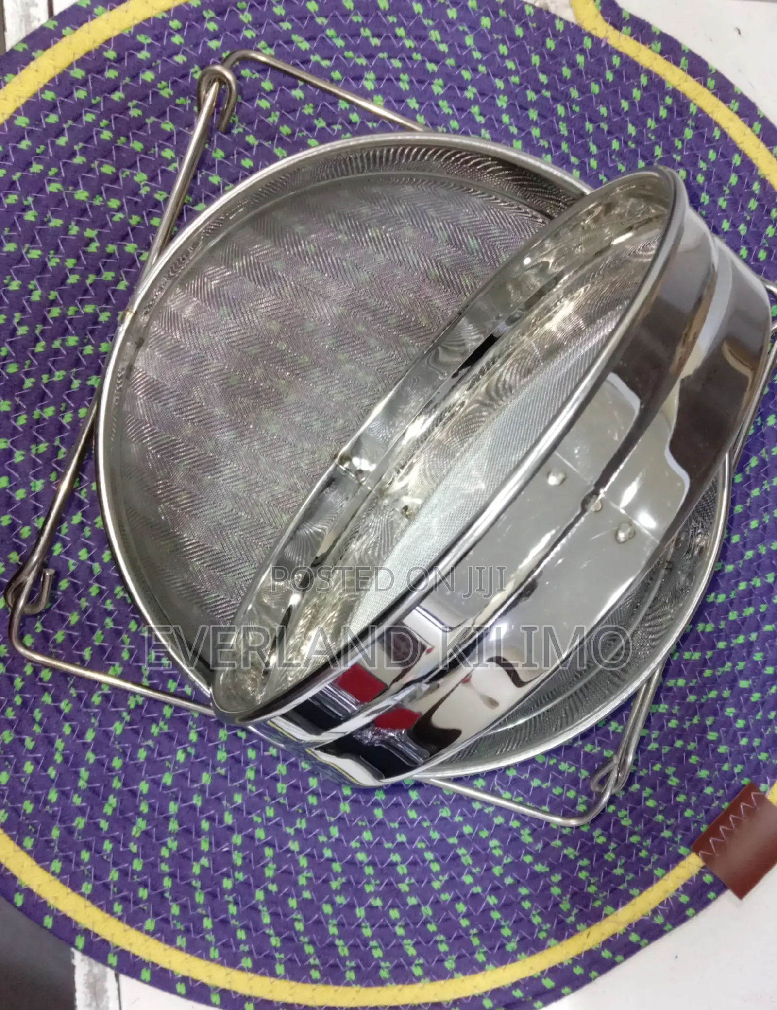 Double Sieve Honey Strainer