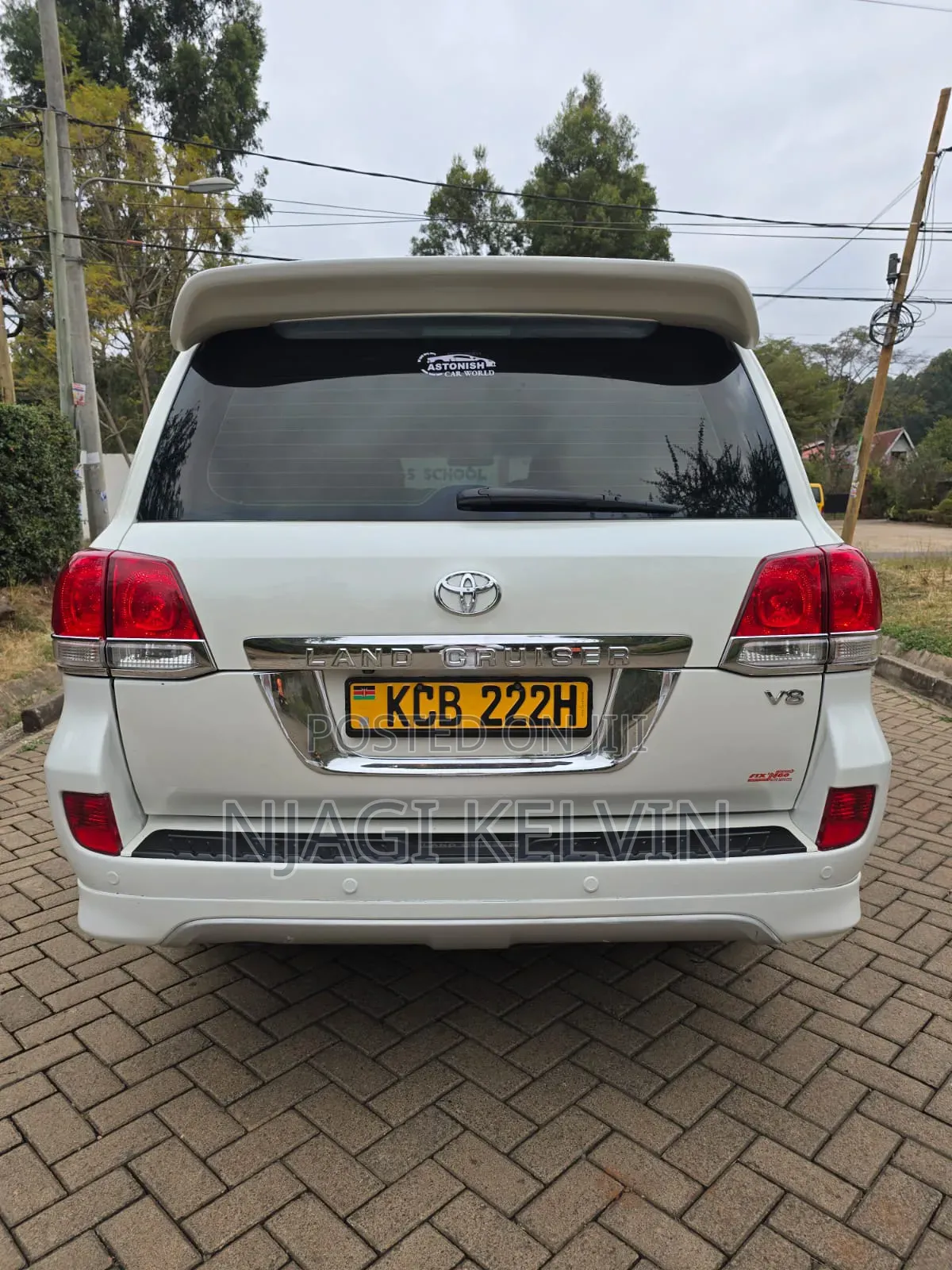 Toyota Land Cruiser 2008 White