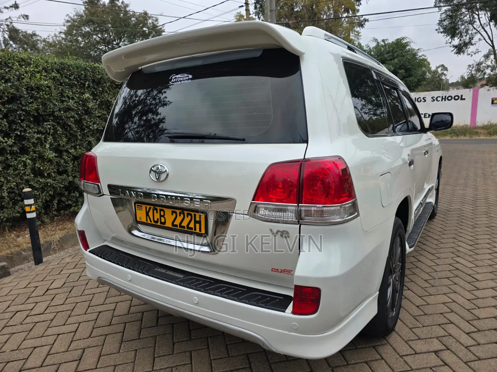 Toyota Land Cruiser 2008 White