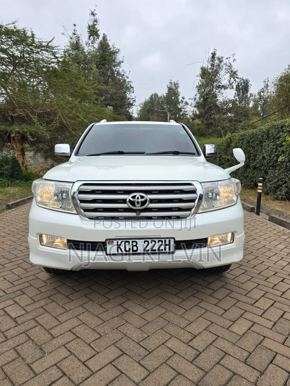 Toyota Land Cruiser 2008 White