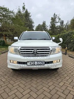 Toyota Land Cruiser 2008 White