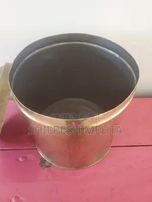 Brass Tin Cointainer (Antique)