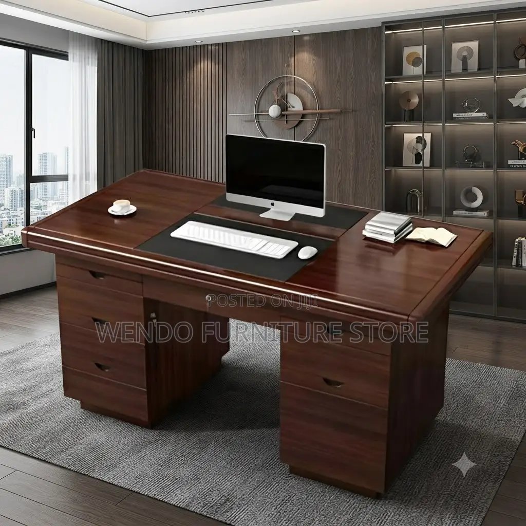 Office Desk; 140cm Executive Long Working Desk