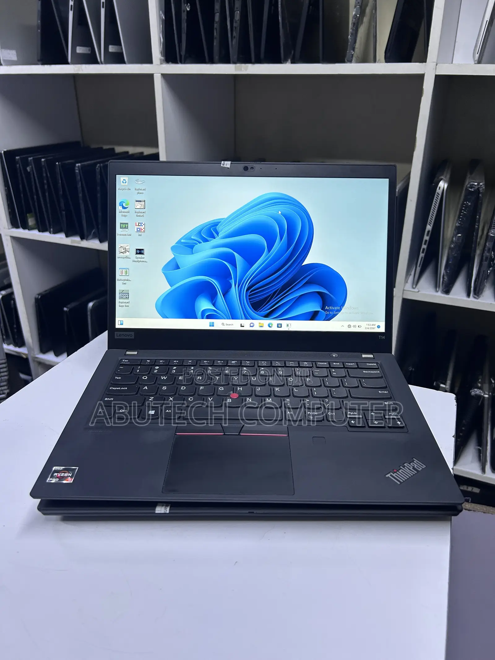 Laptop Lenovo ThinkPad T14 G1 8GB AMD Ryzen 5 SSD 256GB