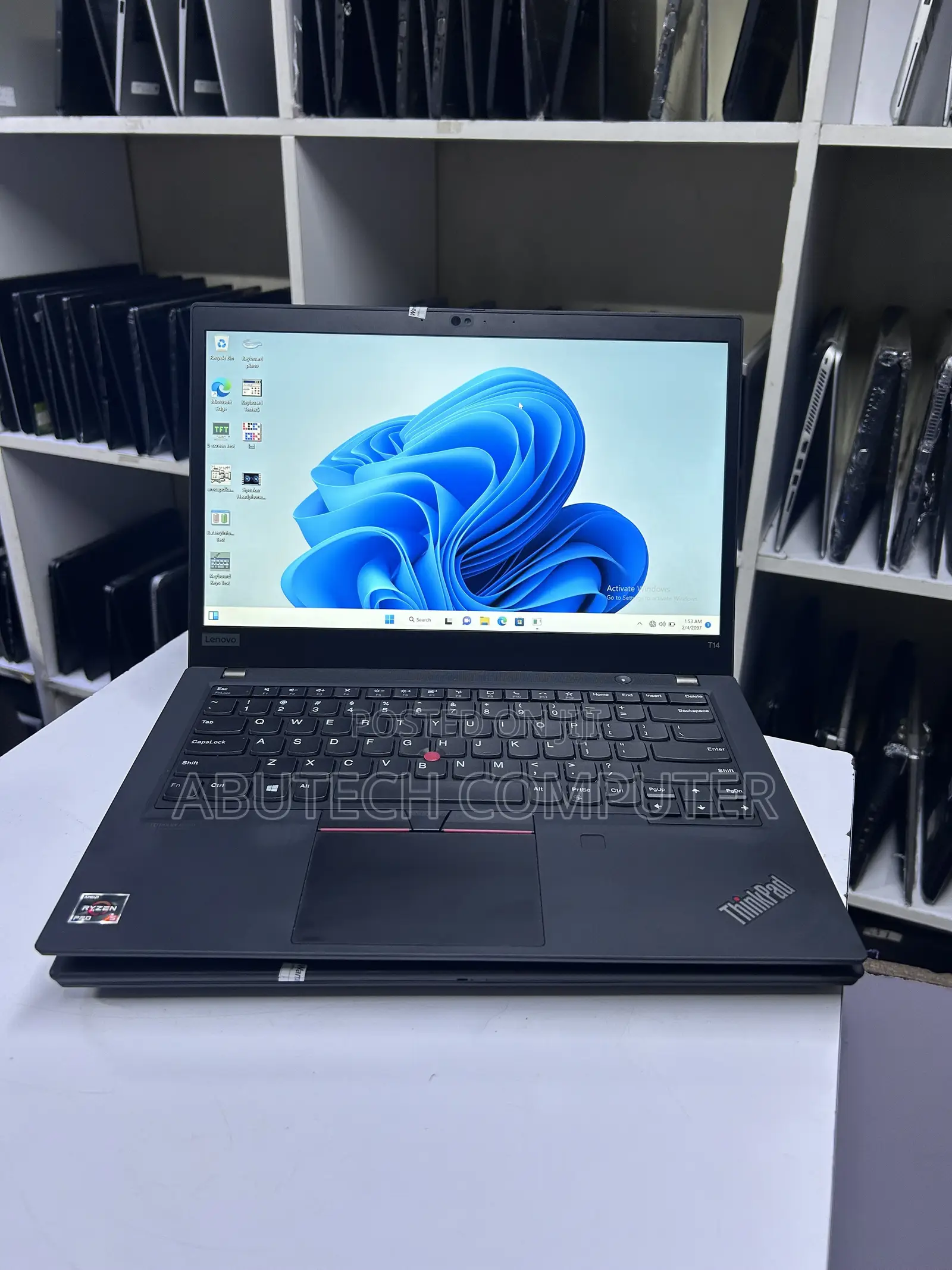 Laptop Lenovo ThinkPad T14 G1 8GB AMD Ryzen 5 SSD 256GB