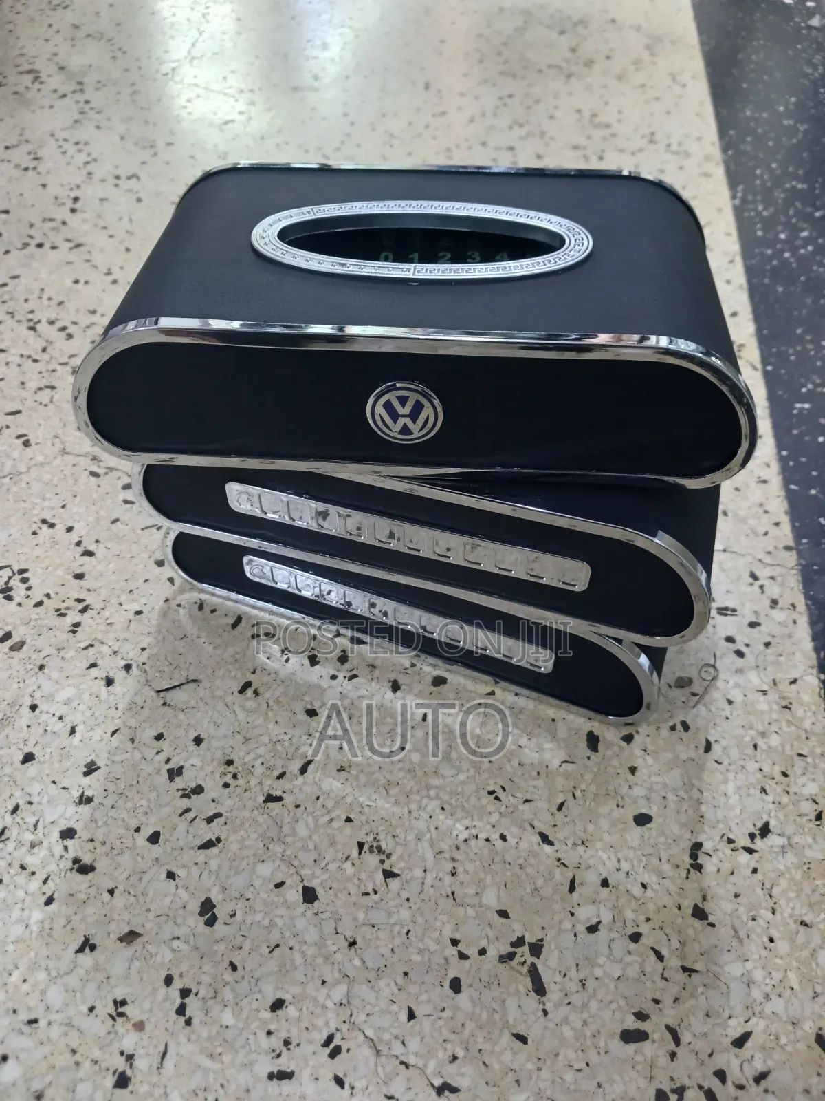 Branded Volkswagen Tissue Holder | VW Car Tissue Box Holder