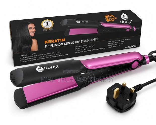 Nunix Professional Ceramic Hair Straightener