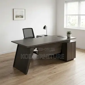 Office Desk; Executive L Shaped Spacious Office Desk