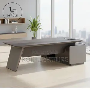 Office Desk; Executive L Shaped Spacious Office Desk