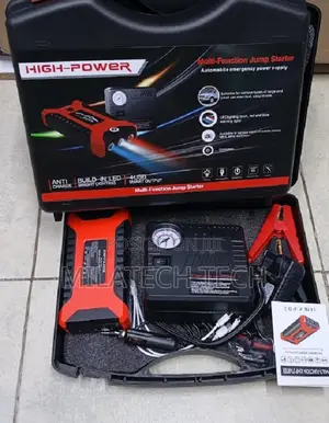 3 in 1 Car Jump Starter Power Bank Air Compressor