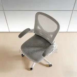 Office Chairs; Mid Backrest Ergonomic 360 Swivel Office Chairs
