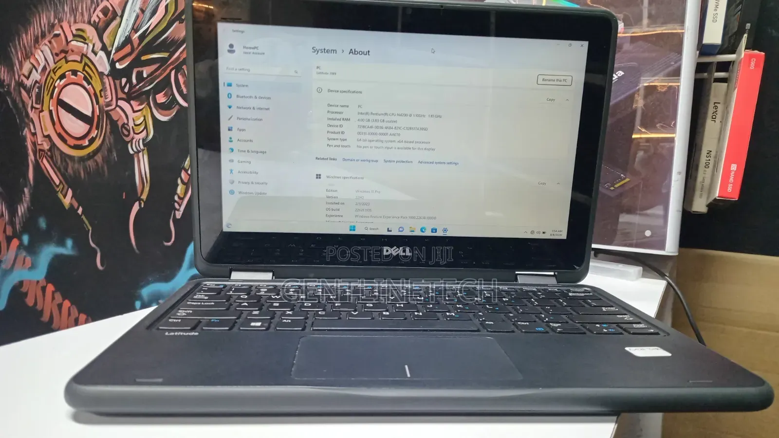 Laptop Dell Latitude 3189 4GB Intel Pentium HDD 128GB