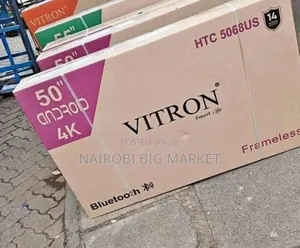 Bluetooth Enabled Vitron 50 Inch 4 K TV