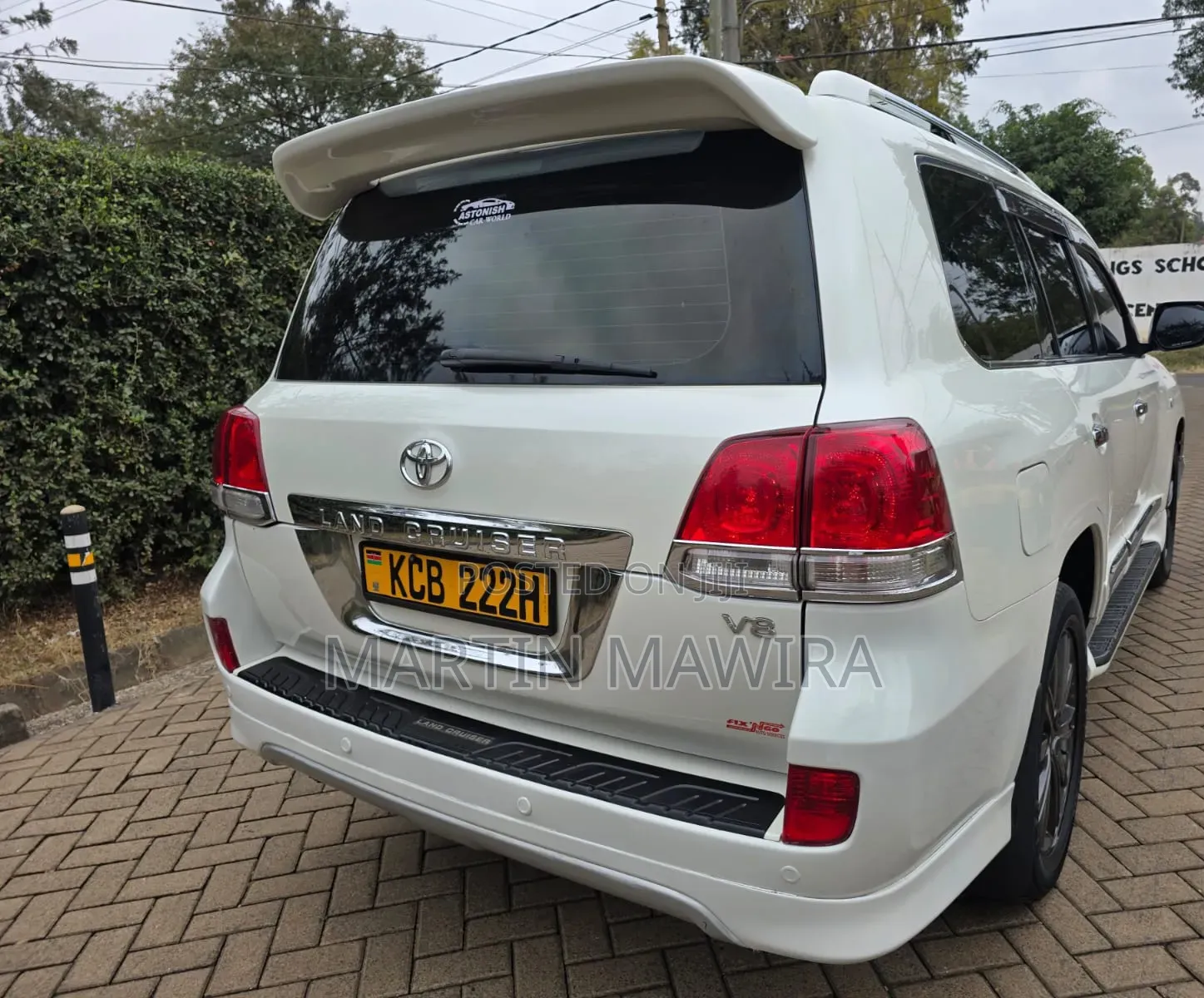 Toyota Land Cruiser Prado 2008 White