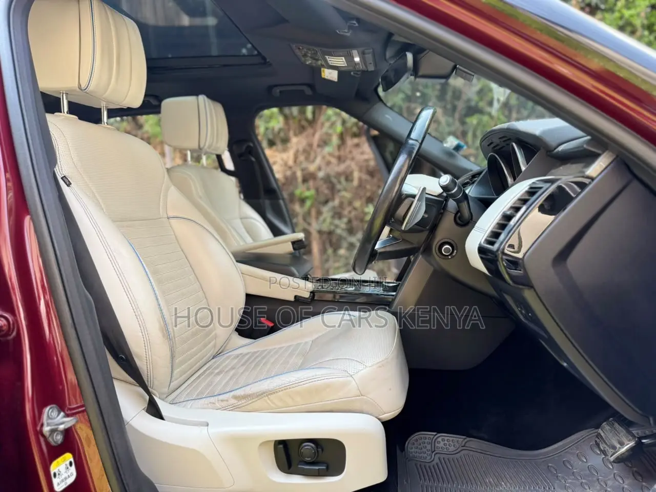 Land Rover Discovery HSE LUXURY 4x4 2019 Red