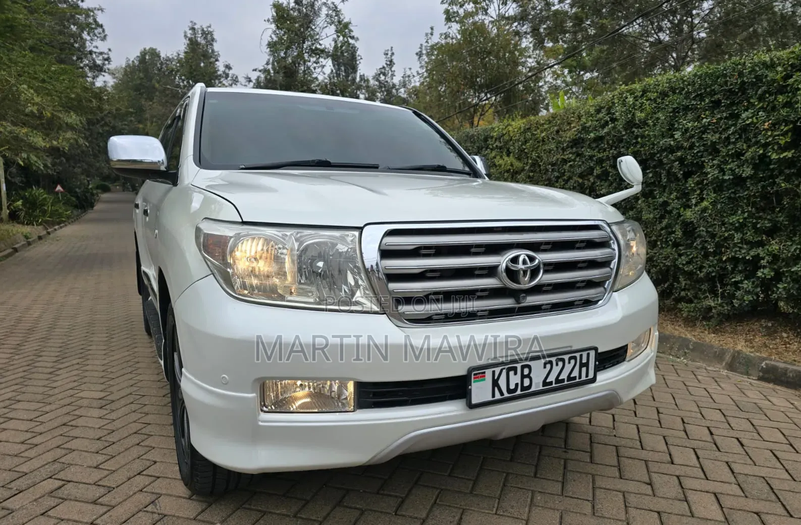 Toyota Land Cruiser Prado 2008 White