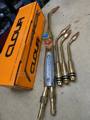 Gas Welding Torch With 3 Extra Nozzles