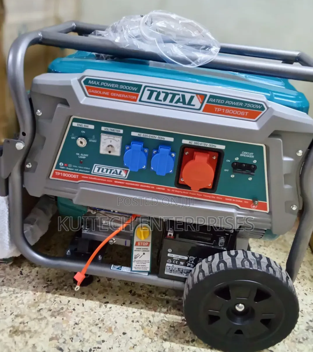 3.5Kw Key Start Generator/ Total Recoil +Electric Start 4stroke