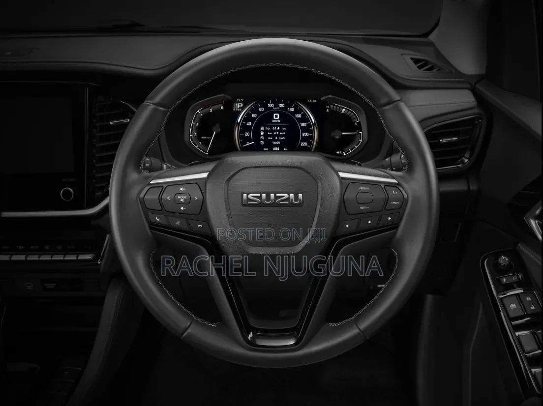 New Isuzu MU-X 2025 Black