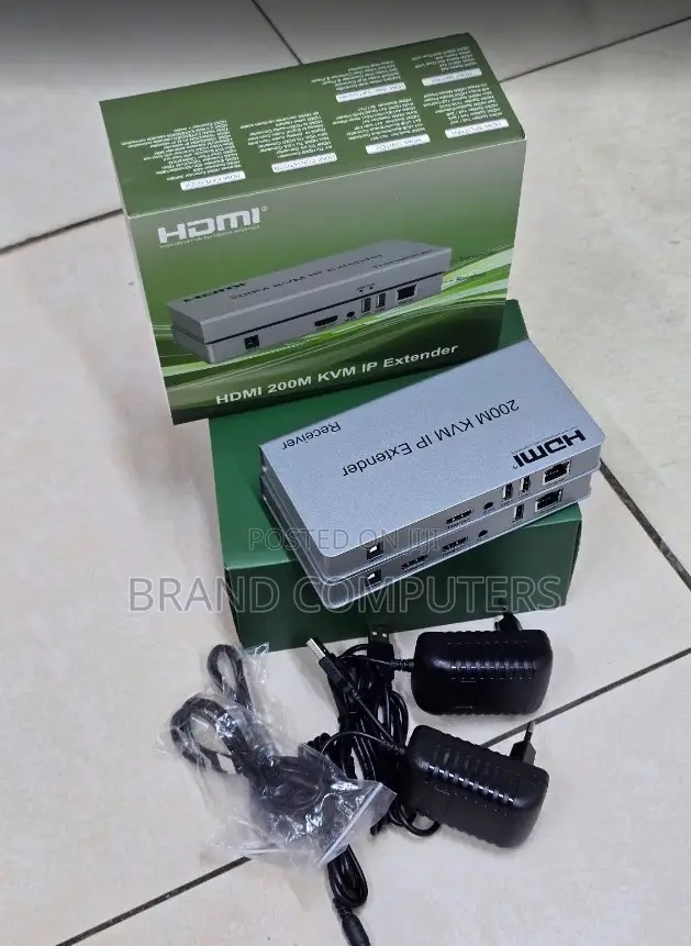 200m Hdmi KVM Ip Extender, Over Ip Rj45 Ethernet Cat6 Tx Rx