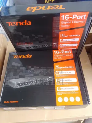 Tenda Teg1016m 16-Port Gigabit Ethernet Switch