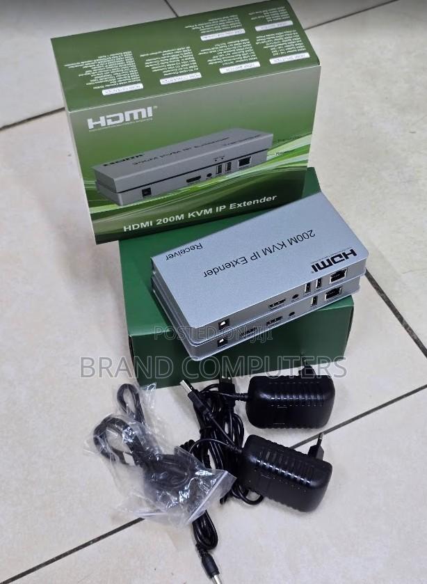 200M HDMI KVM USB Extender IP/TCP CAT5e/6 Over Ethernet Cable
