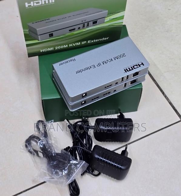 200M KVM HDMI Extender Over Ethernet Cable With USB - main view