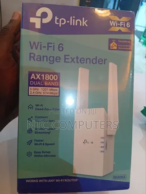 TP-Link Re605X AX1800 Dualband Mesh Wifi 6 Range Extender