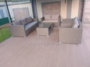 Elegant and Comfy 7 Seater Outdoor Rattan Set