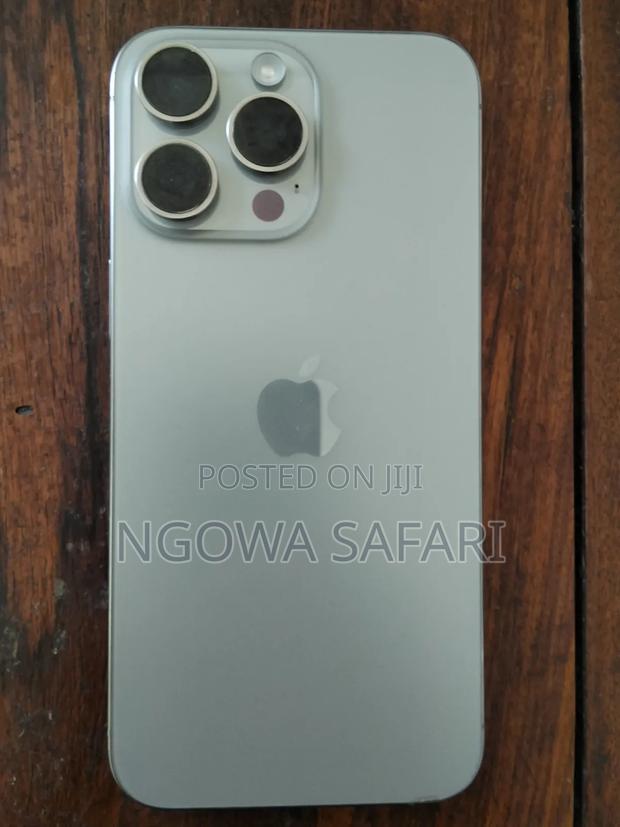 Apple iPhone 15 Pro Max 256 GB Silver - thumbnail 3