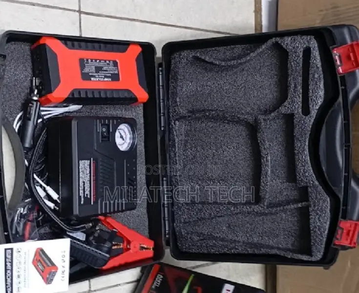 Car Battery Jump Starter With USB Power Bank