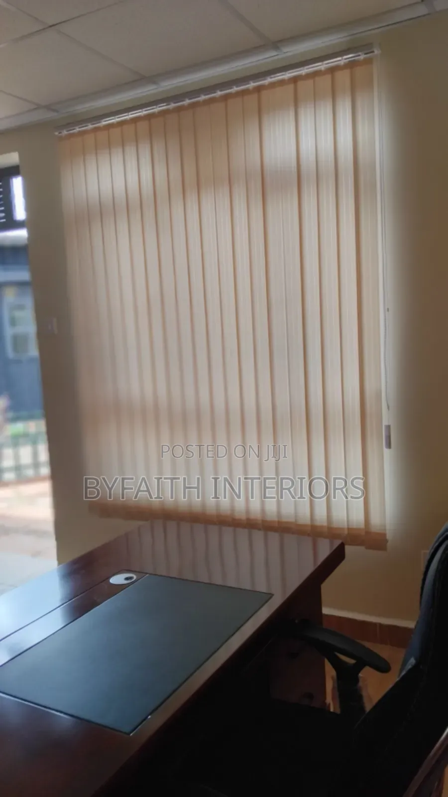 Light- Filtering Office Blinds