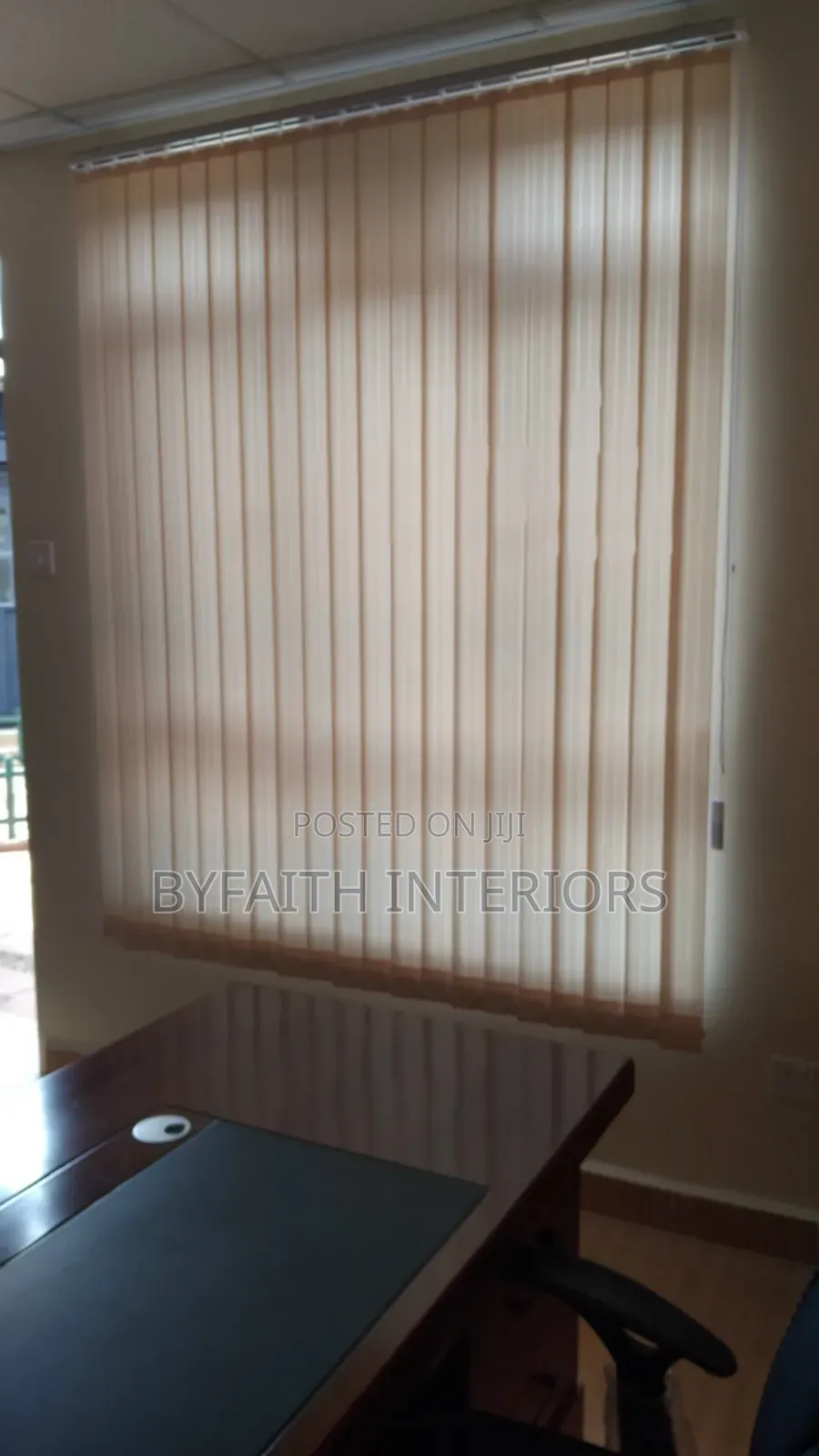 Light- Filtering Office Blinds