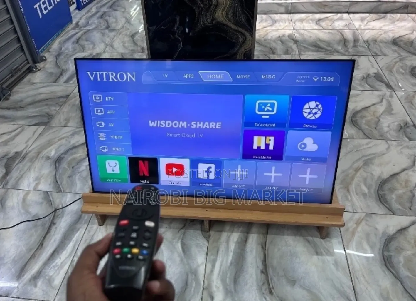 Vitron 50inch Android TV With Chromecast Inbuilt